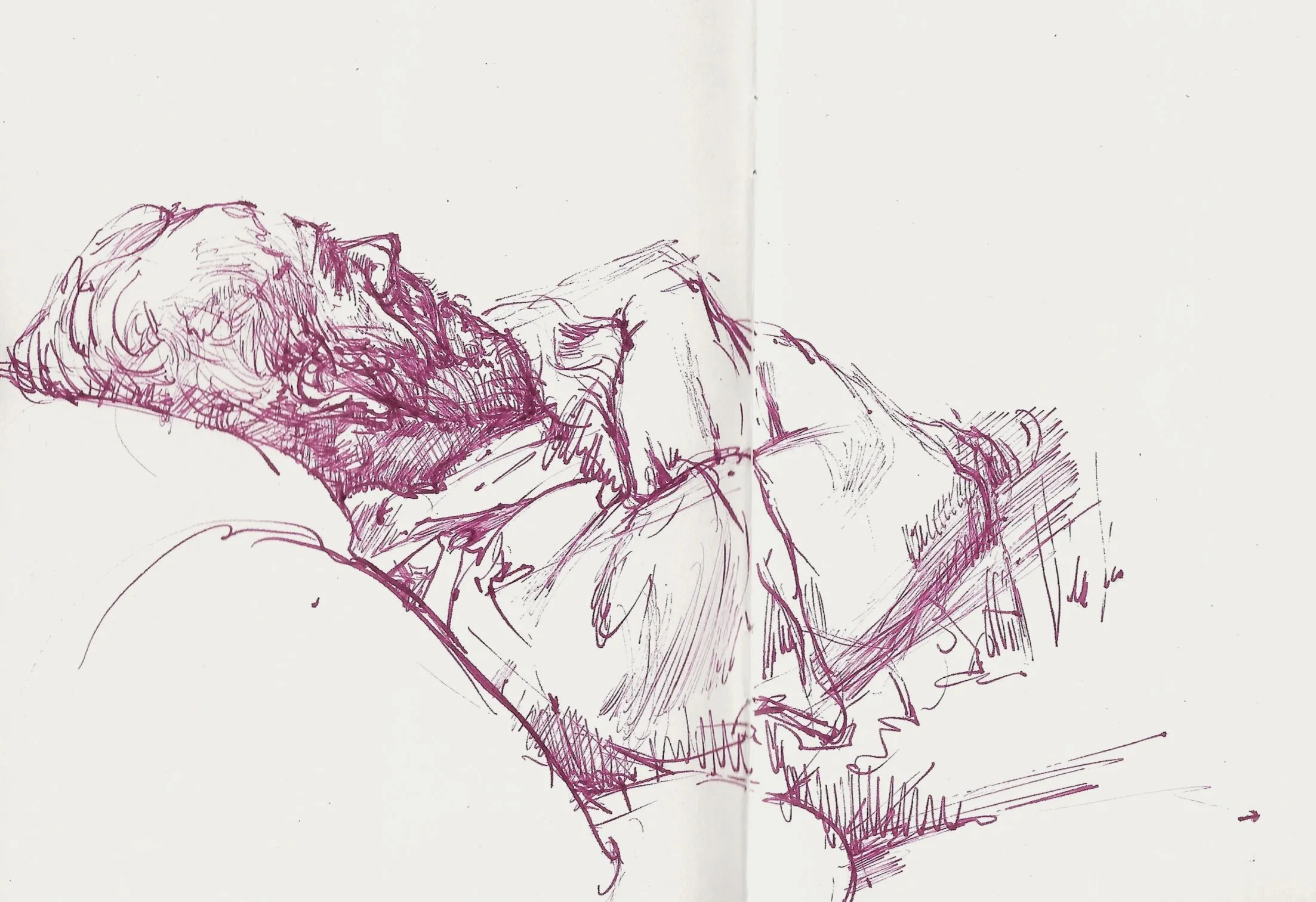 Dad, 2018 , 6 x 8 ", Fountain Pen