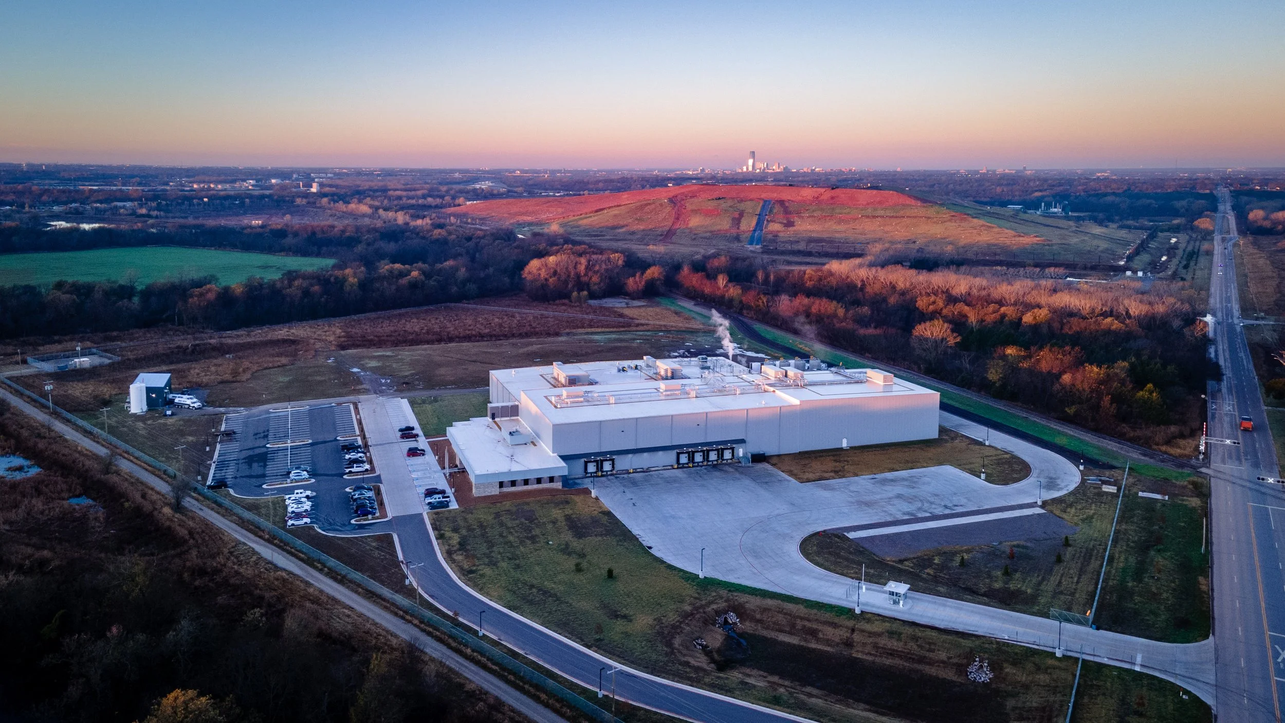  Centrillium Protein no-kill beef processing facility — ESI Group USA — Midwest City Oklahoma — industrial architecture photography by Tobin Davies 
