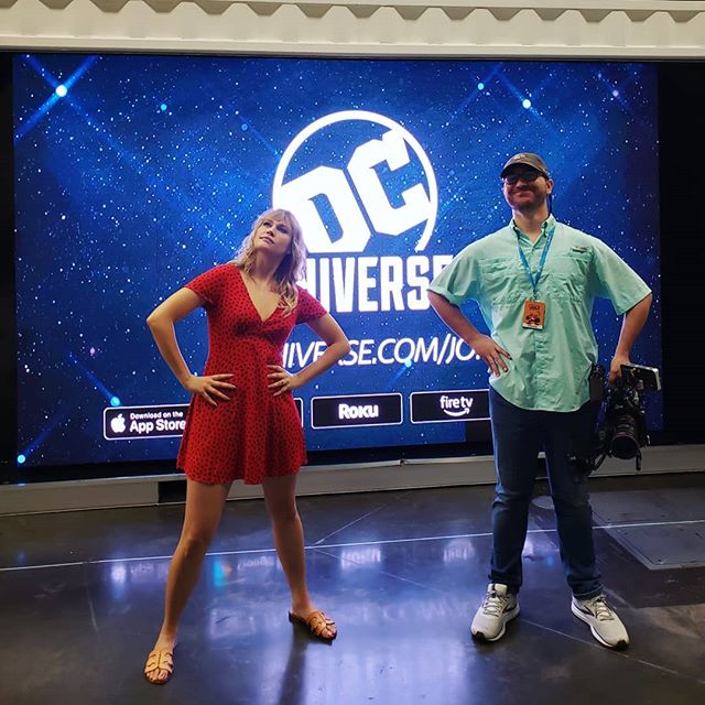 Clowning with @whitneysmoore and @dccomics for #rtx!!