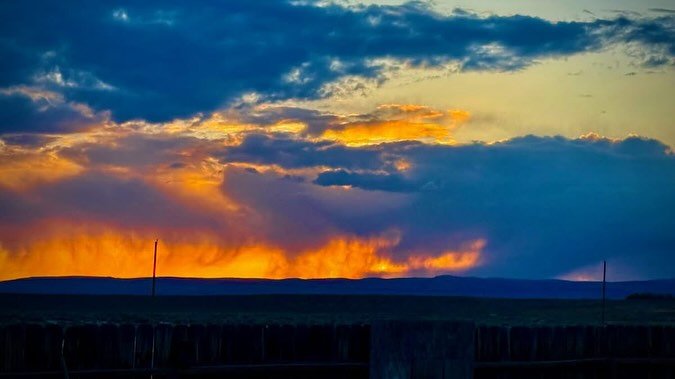 Last Night's Sunset, Gerlach, NV, USA, Earth-Home.