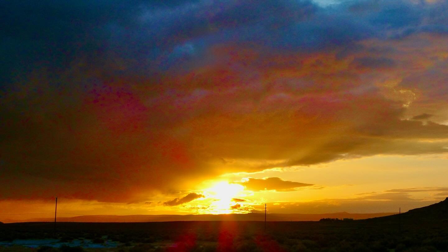 Tonight's Sunset Labyrinth Walk, Gerlach, NV, USA, Earth-Home.