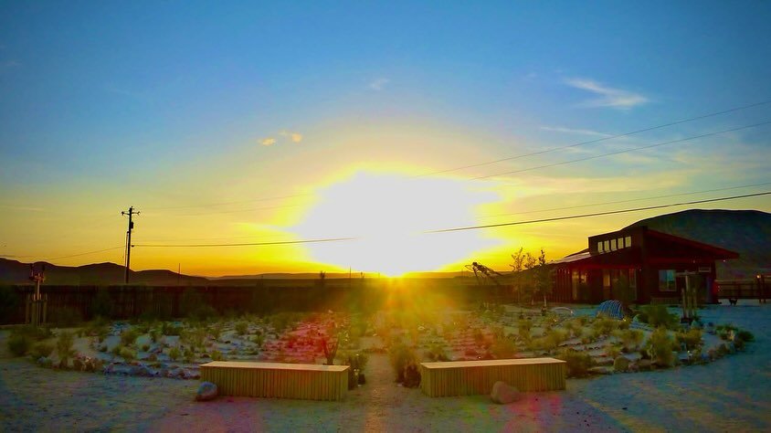 Tonight's Sunset Labyrinth Walk, Gerlach, NV, USA, Earth-Home.