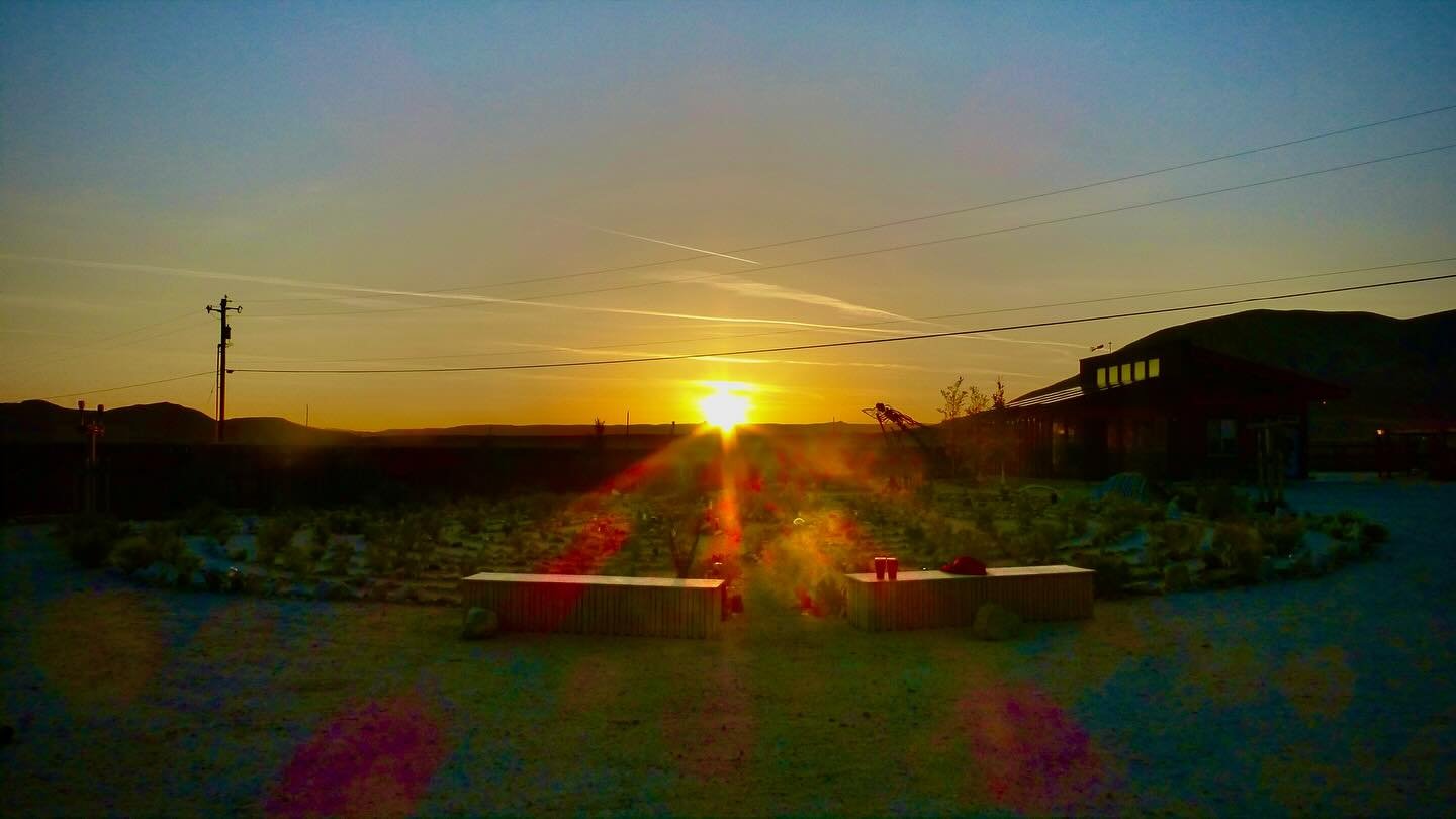 Last night's Sunset Labyrinth Walk, Gerlach, NV, USA, Earth-Home.