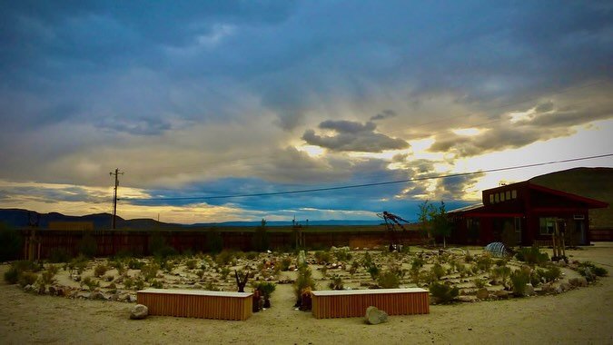 World Labyrinth Day, Sunset Walk, Gerlach, NV, USA, Earth-Home.
