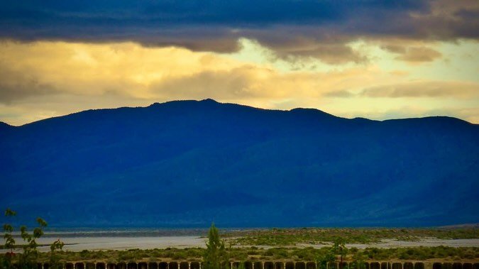 Last night's Sunset Labyrinth Walk, Gerlach, NV, USA, Earth-Home.
