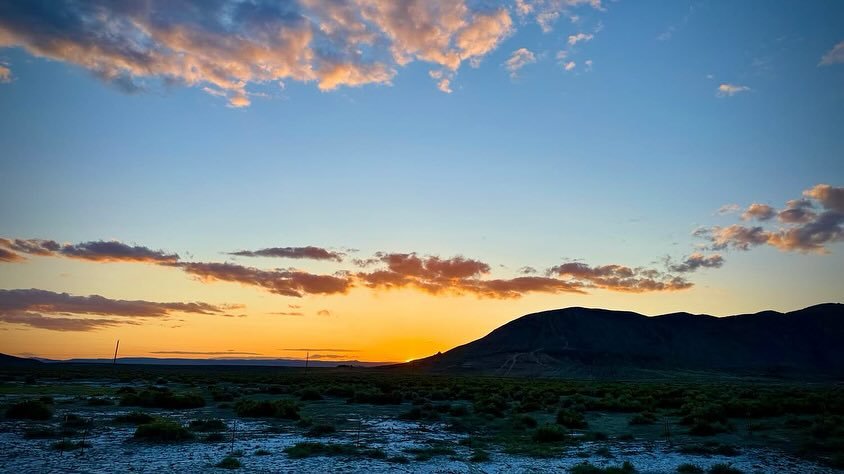 Estival Solstice Sunset, Gerlach, NV, USA, Earth-Home.