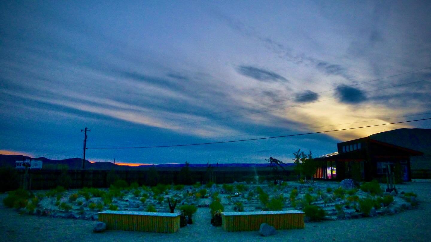 About last night's Sunset Labyrinth Walk, Gerlach, NV, USA, Earth-Home