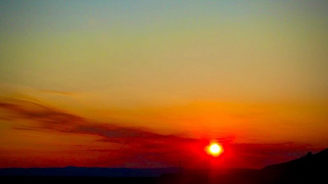 Tonight's Sunset Labyrinth Walk, Gerlach, NV, USA, Earth-Home.