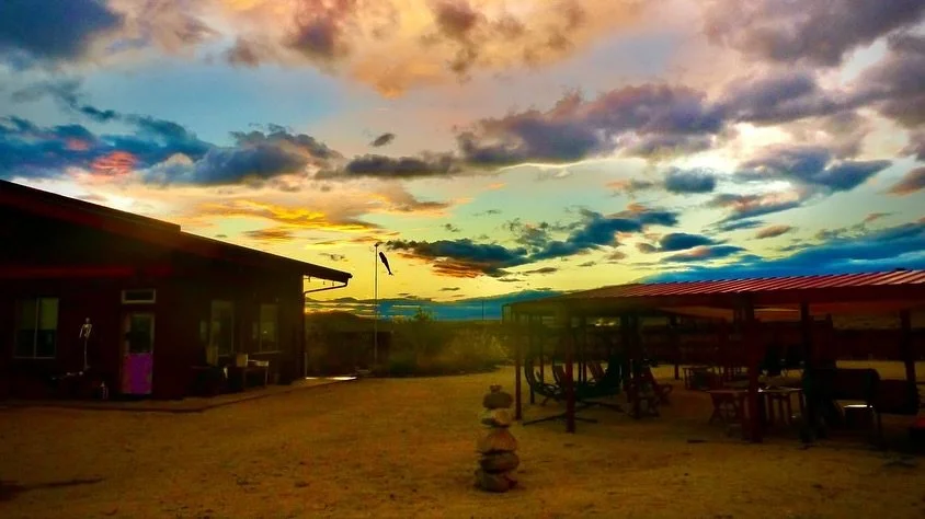 Tonight's Sunset walk, Gerlach, NV, USA, Earth-Home.