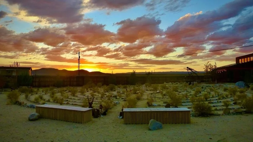 Tonight's Sunset Labyrinth Walk, Gerlach, NV, USA, Earth-Home.