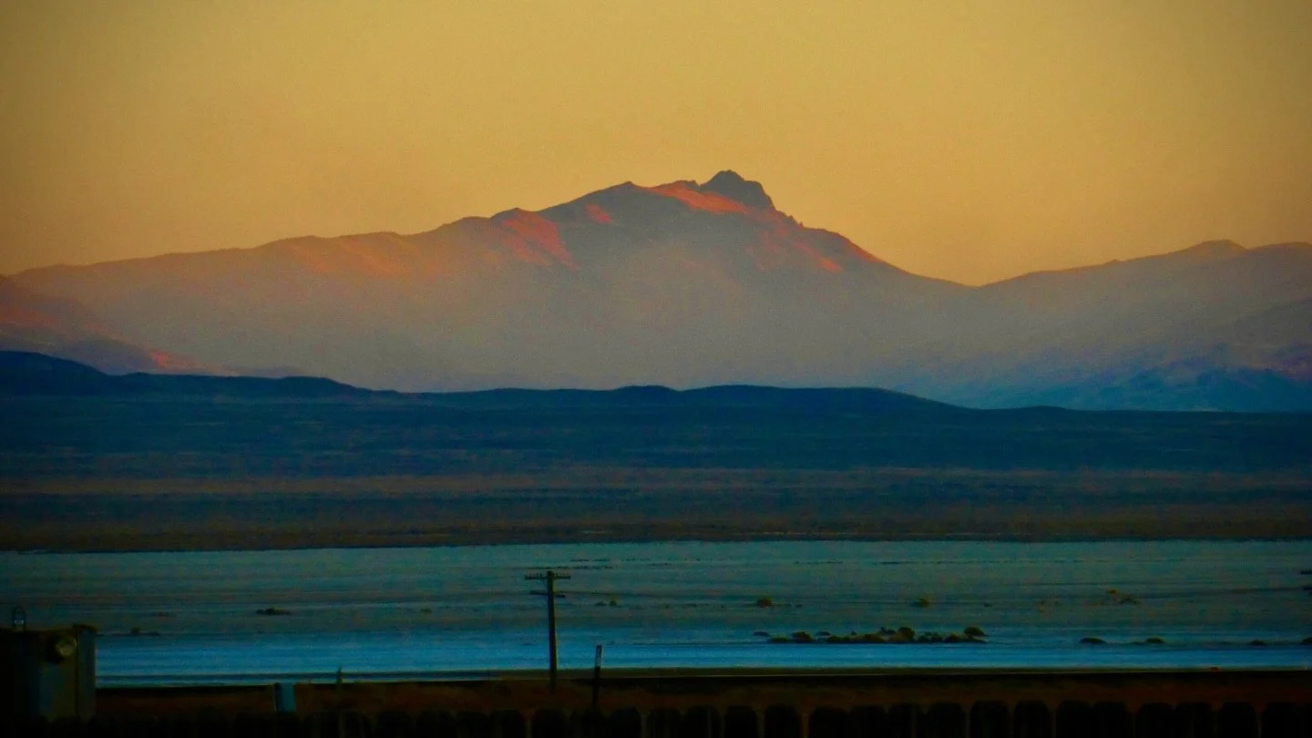Tonight's Sunset Walk, Gerlach, NV, USA, Earth-Home.