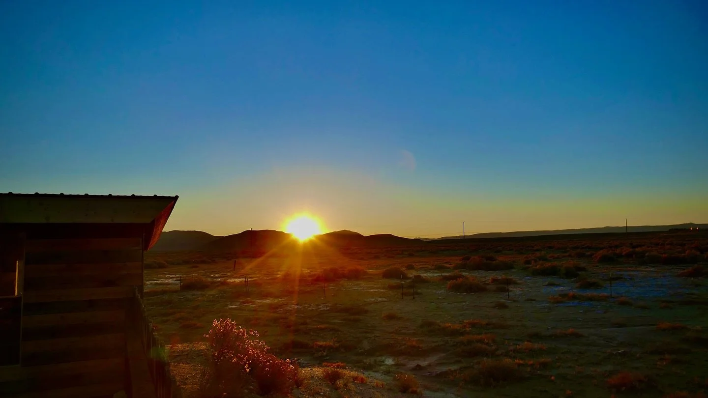 Tonight's Sunset Walk, Gerlach, NV, USA, Earth-Home.