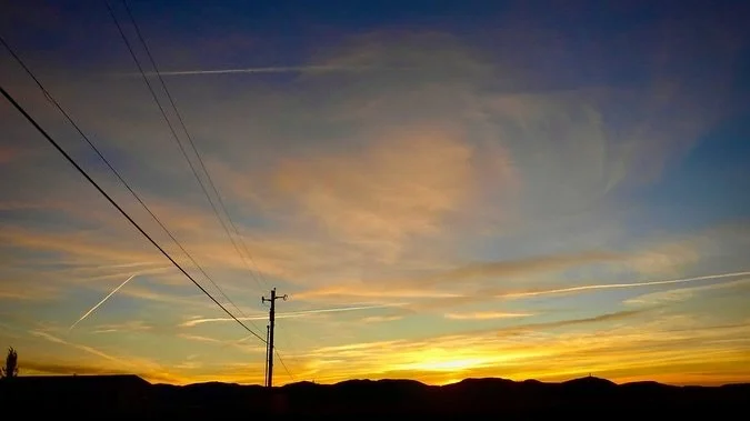 Tonight's Sunset Labyrinth Walk, Gerlach, NV, USA, Earth-Home.