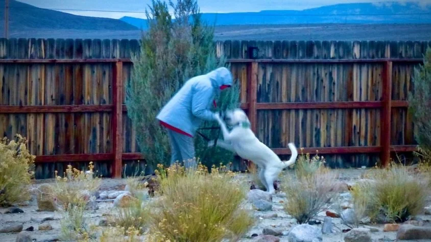 Tonight's Sunset Labyrinth Walk, Gerlach, NV, USA, Earth-Home.