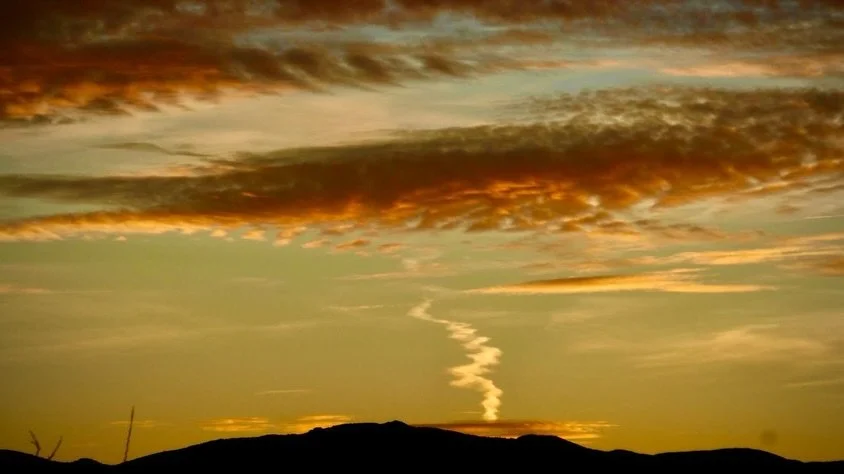 Tonight's Sunset Labyrinth Walk, Gerlach, NV, USA, Earth-Home.