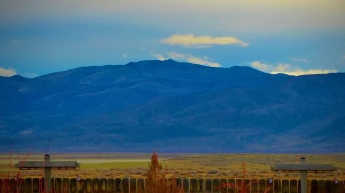 Tonight's Sunset Labyrinth Walk, Gerlach, NV, USA, Earth-Home.