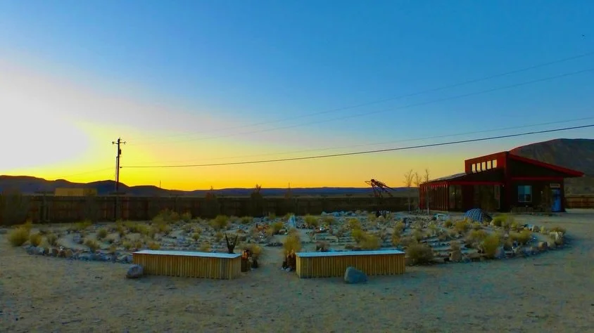 Tonight's Sunset Labyrinth Walk, Gerlach, NV, USA, Earth-Home.