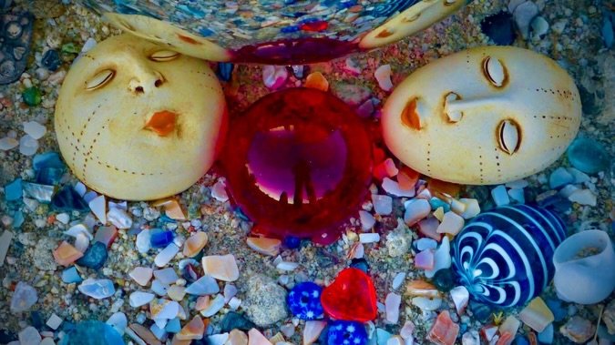 Tonight's Sunset Labyrinth Walk, Gerlach, NV, USA, Earth-Home.