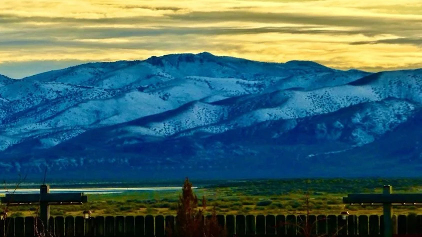 Last night's Sunset Labyrinth Walk, Gerlach, NV, USA, Earth-Home.