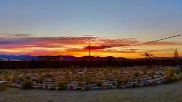 Tonight's Sunset Labyrinth Walk, Gerlach, NV, USA, Earth-Home.