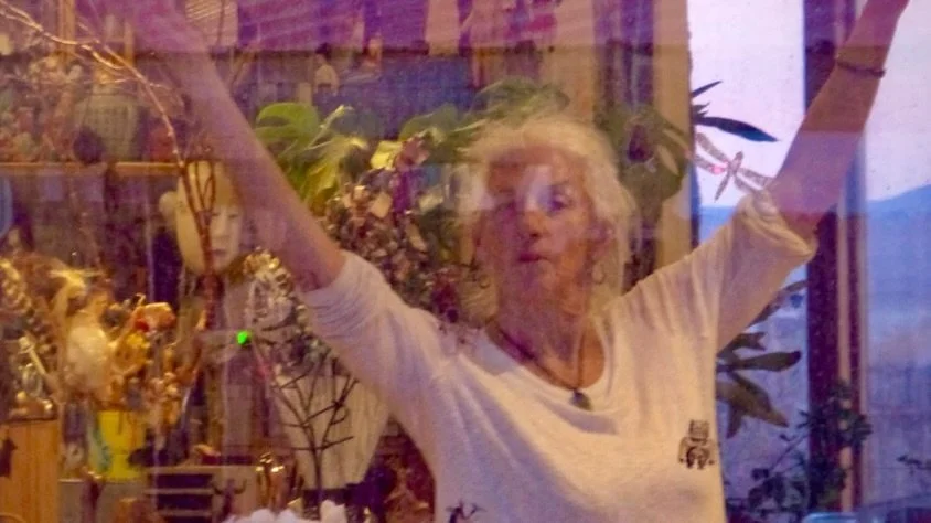 Last night's Sunset Labyrinth Walk, Gerlach, NV, USA, Earth-Home.