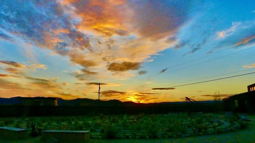 Tonight's Sunset Labyrinth Walk, Gerlach, NV, USA, Earth-Home.