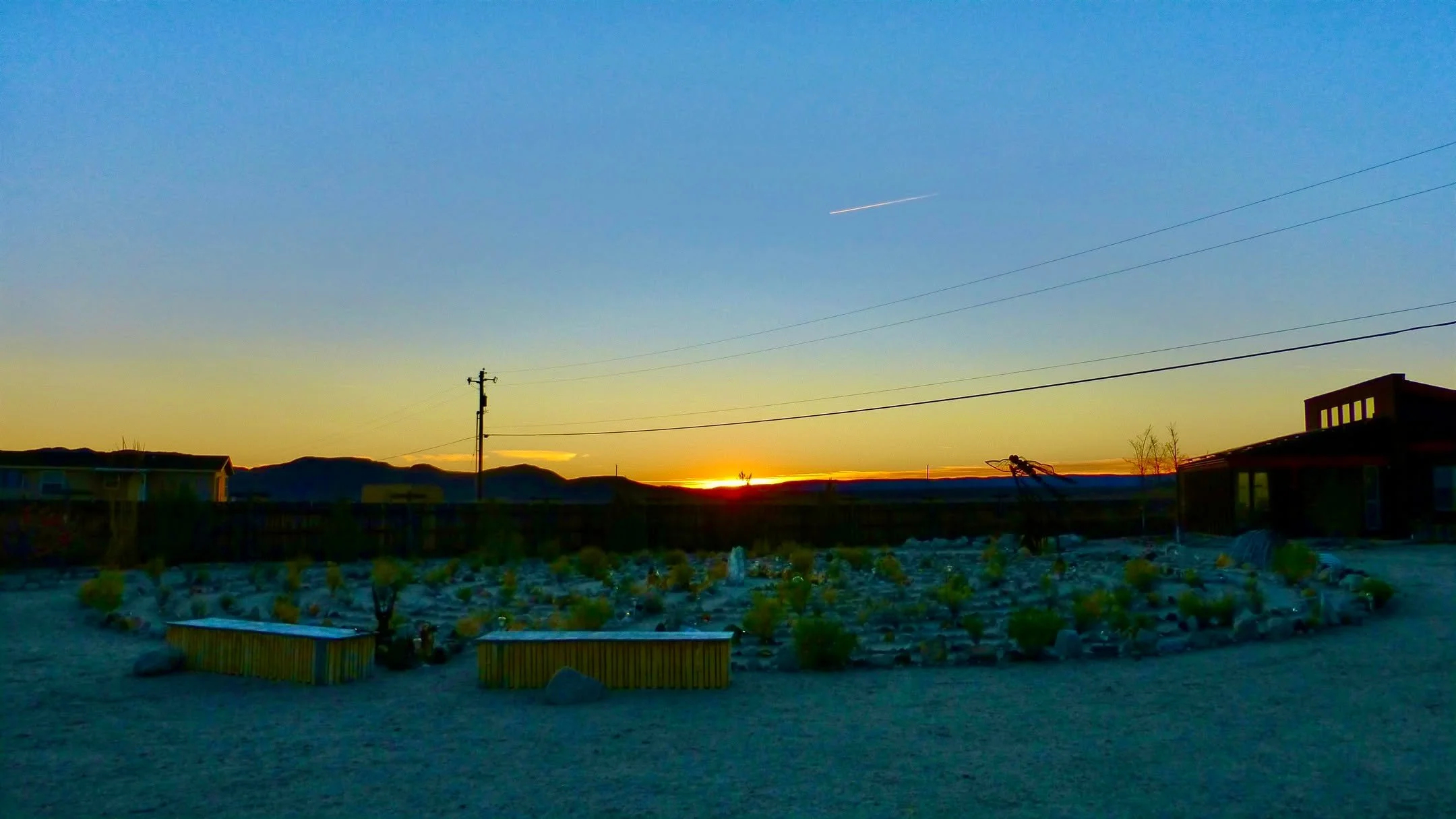 Tonight's Sunset Labyrinth Walk, Gerlach, NV, USA, Earth-Home.