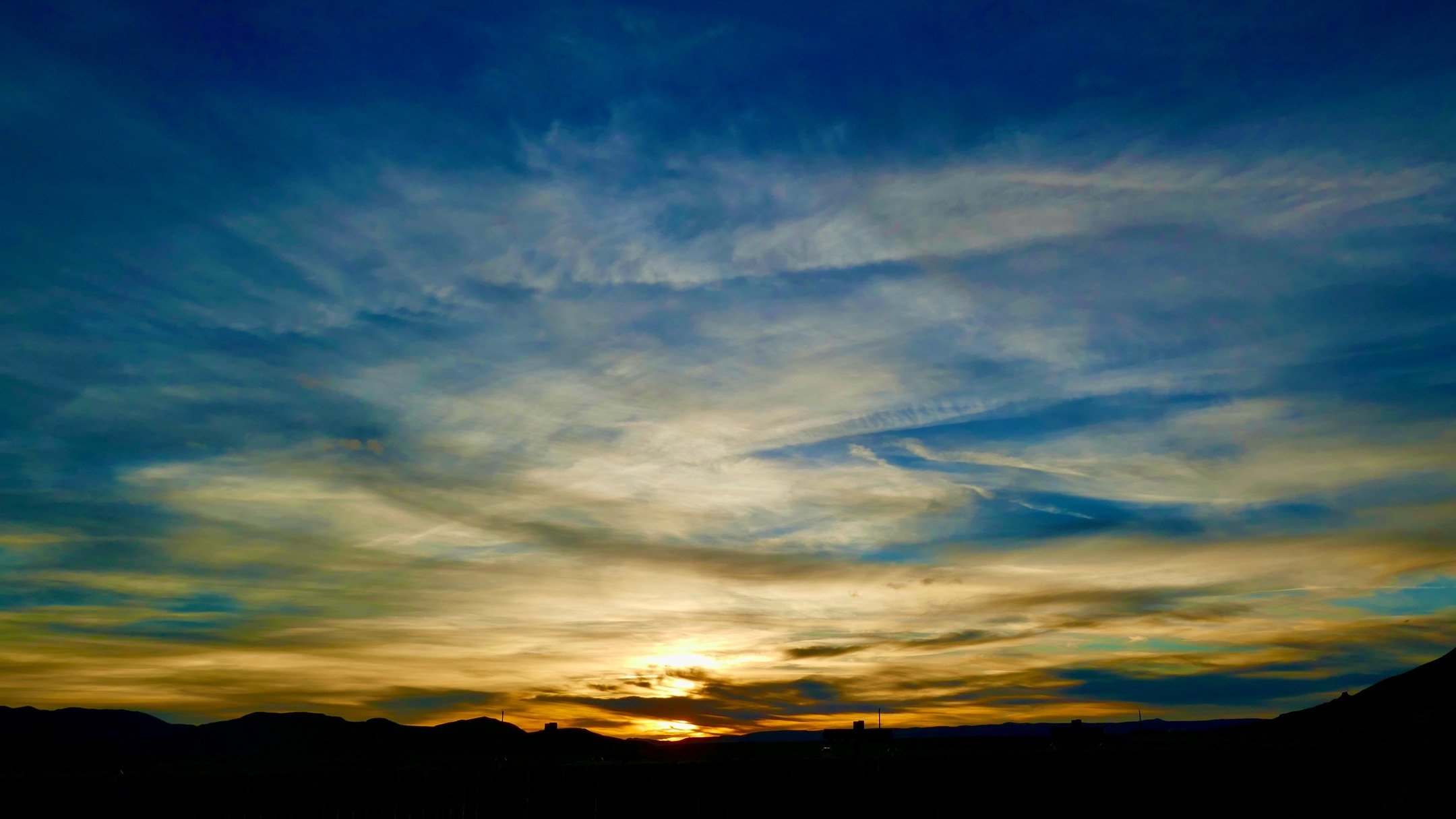 Tonight's Sunset, Gerlach, NV, USA, Earth-Home.