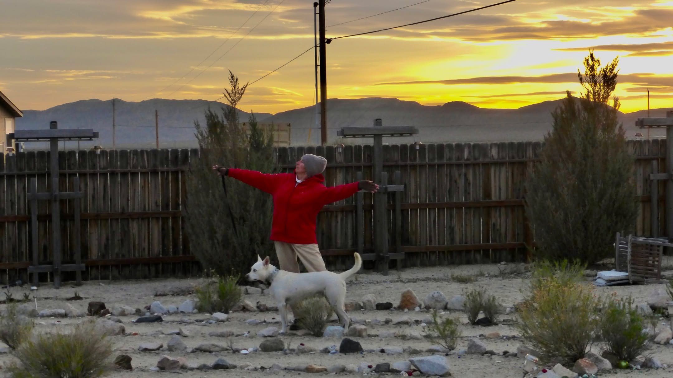 Tonight's Sunset Labyrinth Walk, Gerlach, NV, USA, Earth-Home.