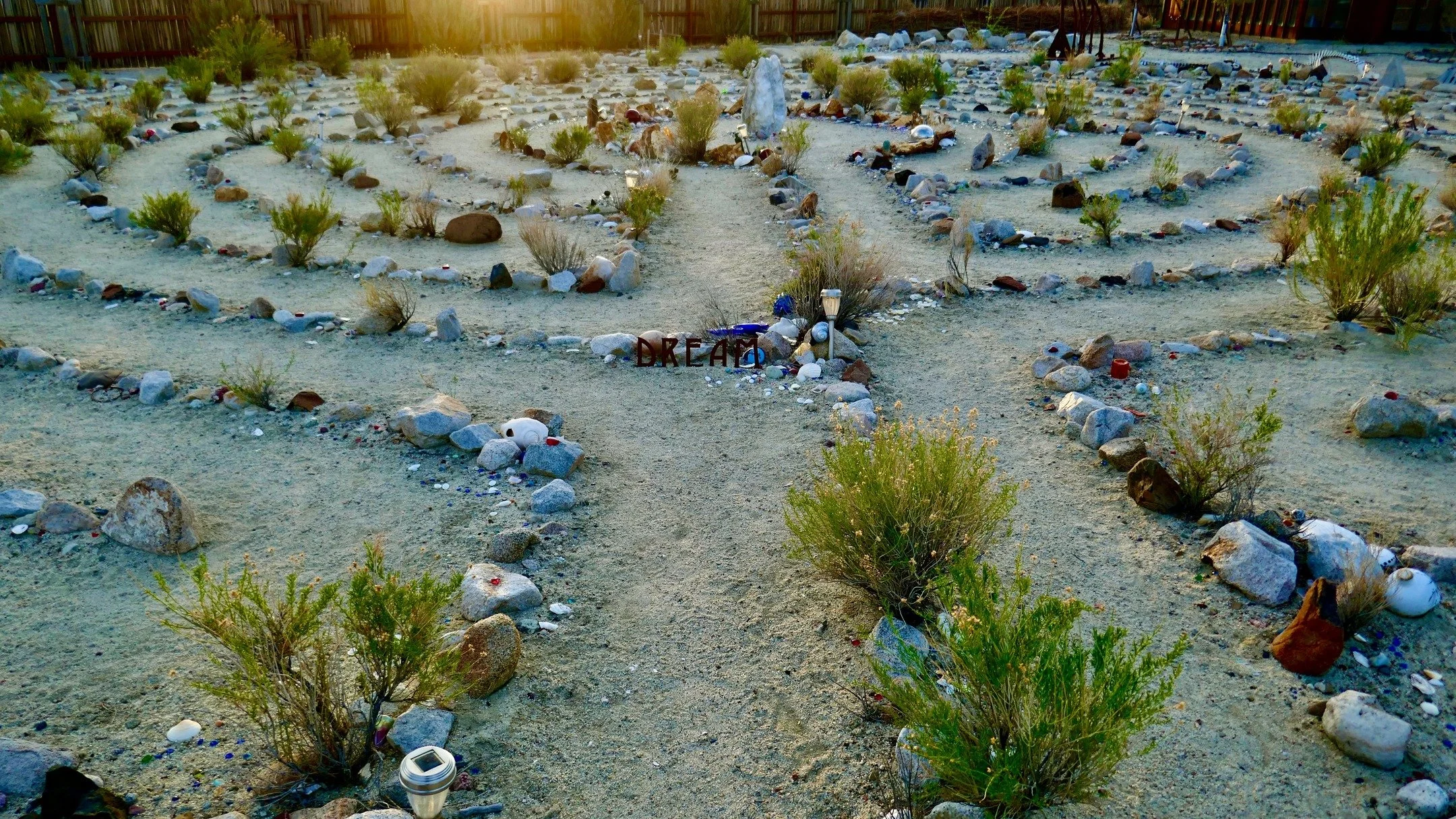 Tonight's Sunset Labyrinth Walk, Gerlach, NV, USA, Earth-Home.