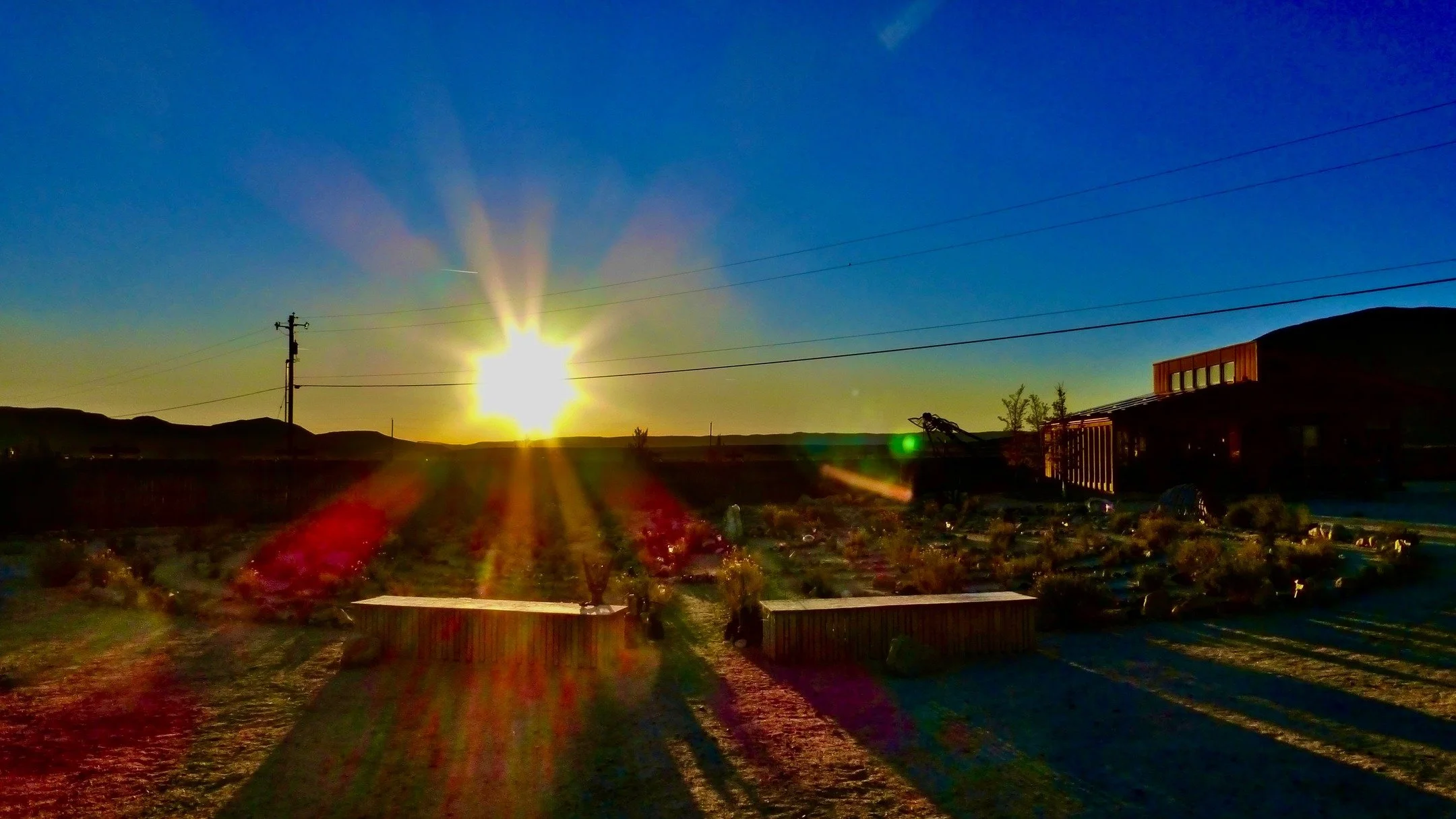 Tonight's Sunset Labyrinth Walk, Gerlach, NV, USA, Earth-Home.