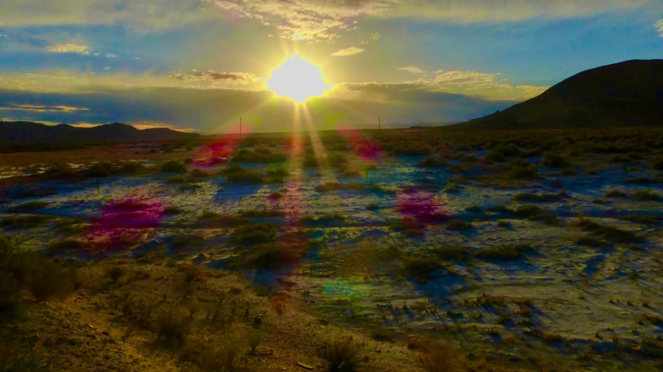Tonight's Sunset, Gerlach, NV, USA, Earth-Home.