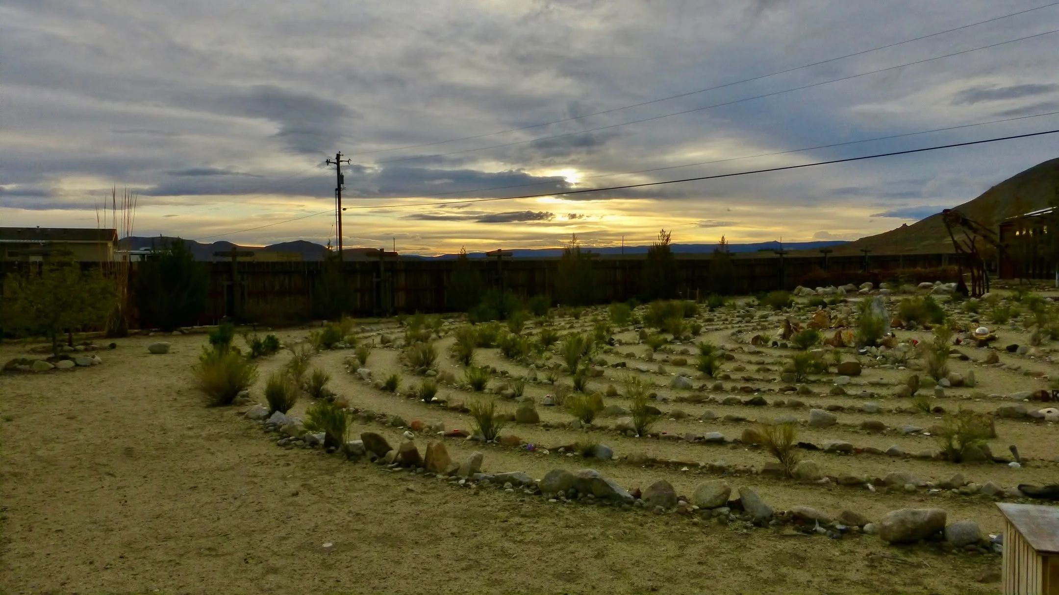 Tonight's Sunset Walk, Gerlach, NV, USA, Earth-Home.