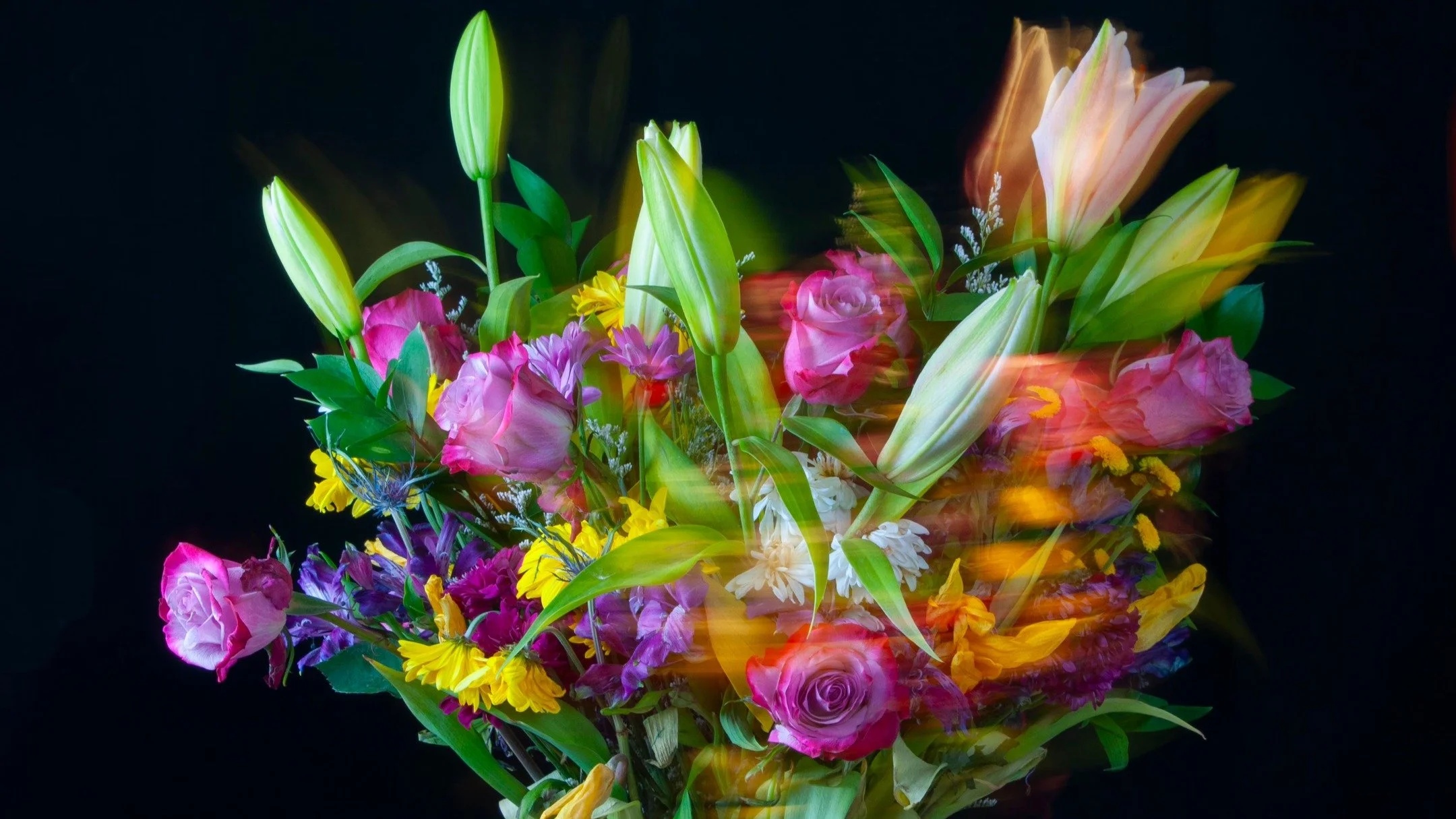 Today's Bouquet Ablaze, Gerlach, NV, USA, Earth-Home.