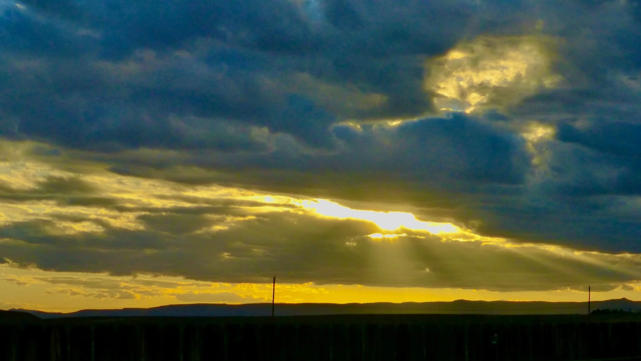 Tonight's Sunset, Gerlach, NV, USA, Earth-Home.