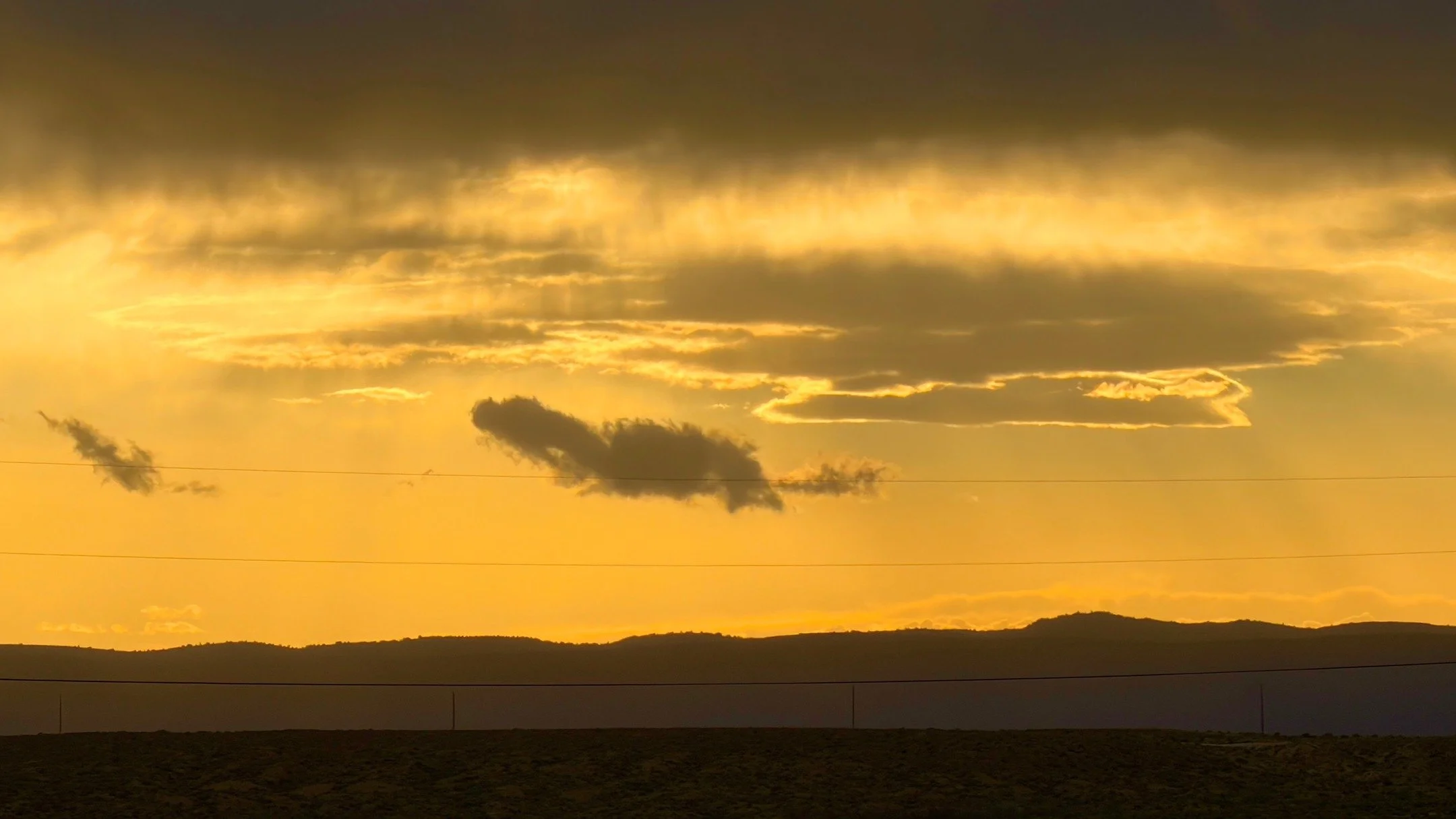 Tonight's Sunset, Gerlacch, NV, USA, Earth-Home.