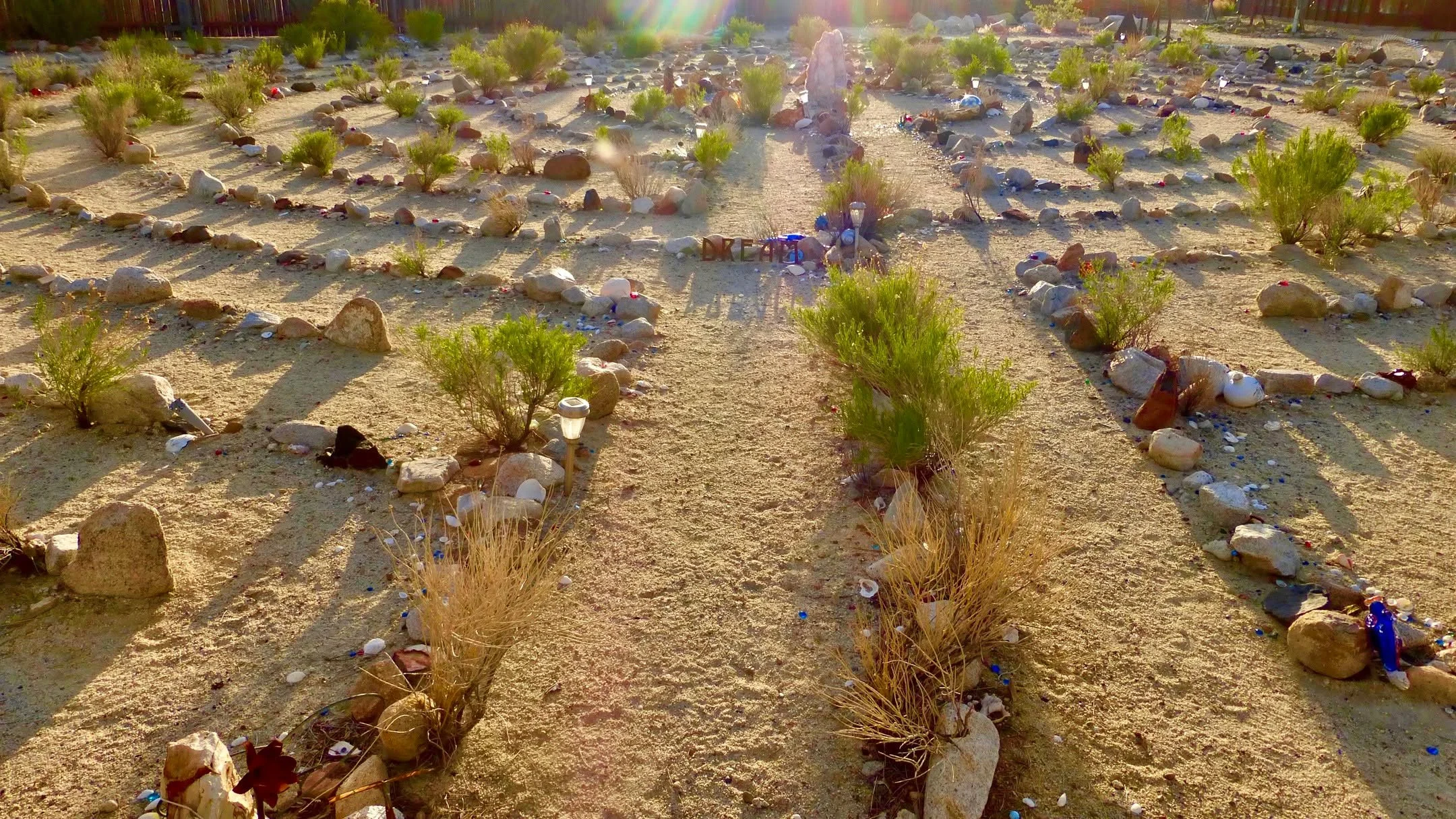 Tonight's Sunset Labyrinth Walk, Gerlach, NV, USA, Earth-Home.