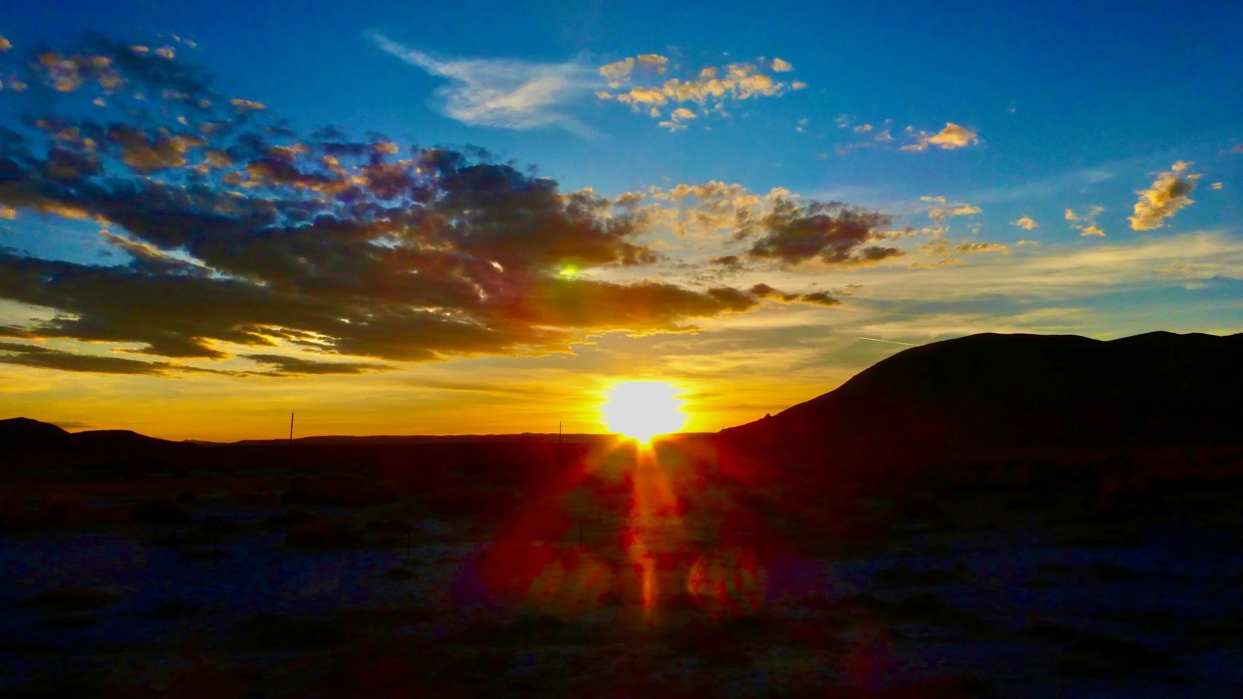 Tonight's Sunset, Gerlach, NV, USA, Earth=Home.