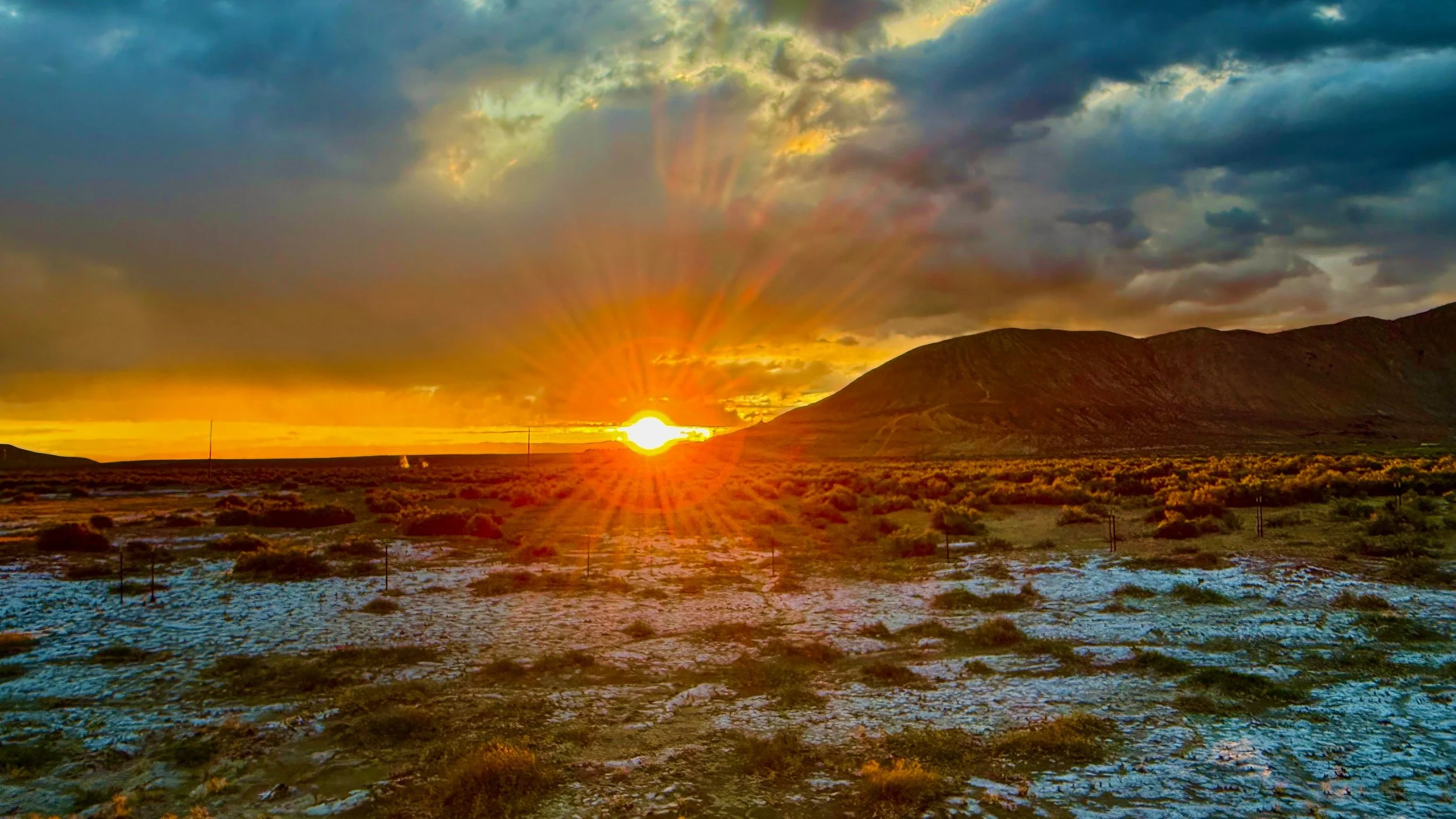 Tonight's Sunset, Gerlach, NV, USA, Earth=Home.