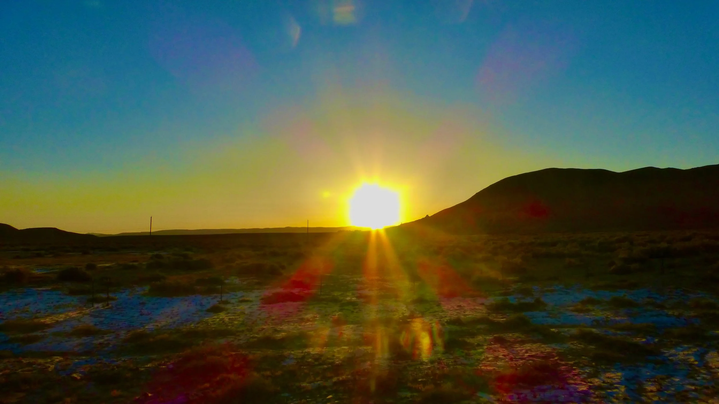 Tonight's Sunset, Gerlach, NV, USA, Earth=Home.