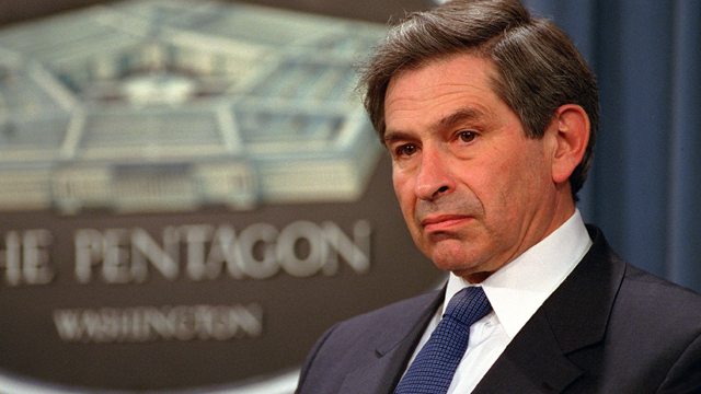 Assistant Secretary of Defense Paul Wolfowitz.