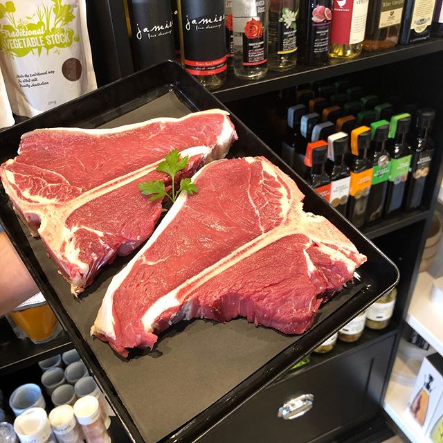 T-Bones are looking mighty fine today... 😋 Pop in on your way home and grab an easy grill option! Open till 6:30pm weeknights...