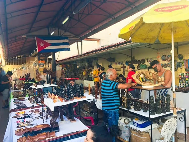 Market Place. Tons of artesania, souvenirs and hand made goodies. 