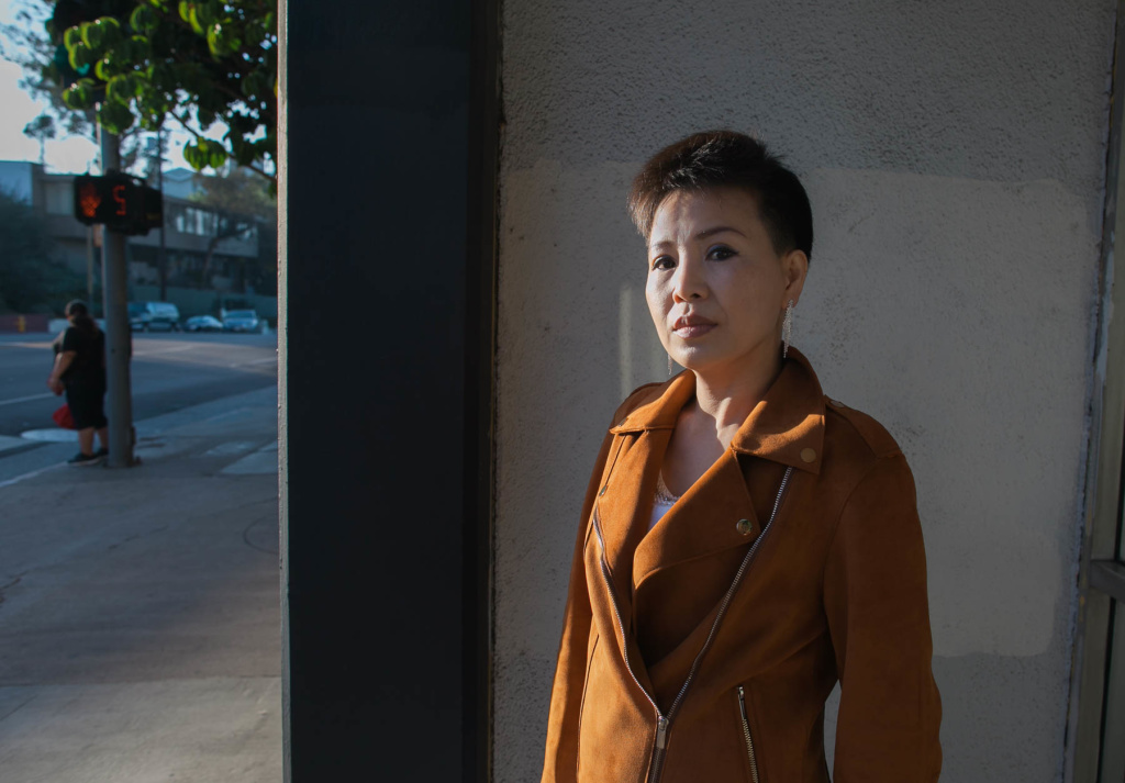 North Korea refugee May Joo survived a harrowing journey before arriving in Los Angeles where she met Sarah Cho and her father at a ministry that serves North Koreans. SUSANICA TAM/FOR KPCC