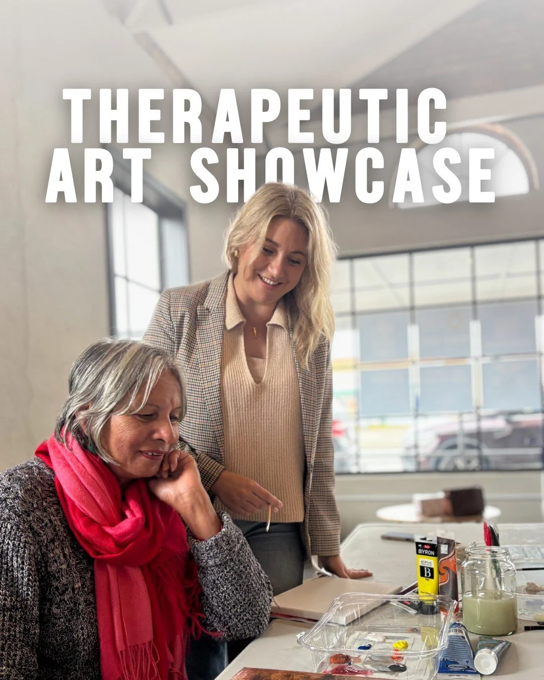 Save the date for a special evening celebrating the creativity and growth of our Therapeutic Art class participants on Thursday, 6 November, at our new Sandgate hub 🎨

This special showcase will feature artwork created throughout the term, with sele