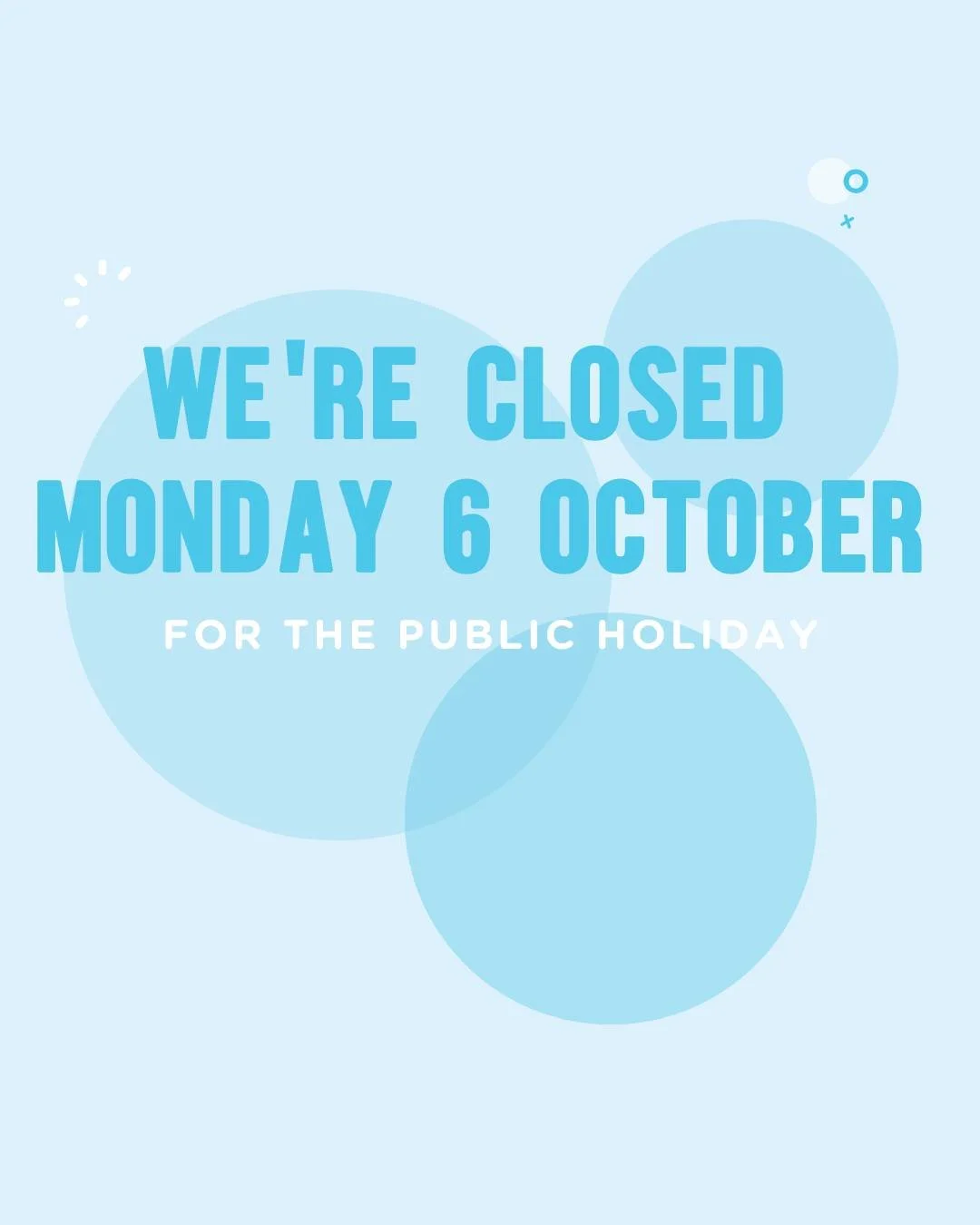 Just hopping on here to let our wonderful community know that our Everton Park hub will be closed on Monday, 6 October for the public holiday.

If you&rsquo;re in need of support, please don&rsquo;t hesitate to reach out when we're back on deck on Tu