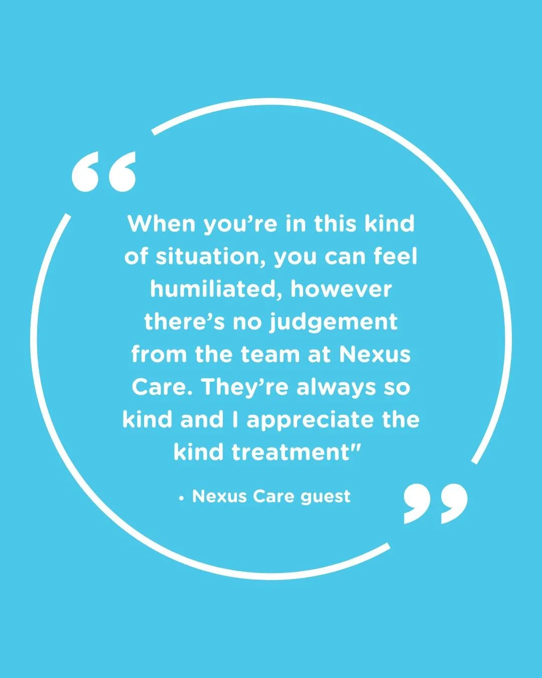 It&rsquo;s not always easy to admit you need a little help, but we&rsquo;re so glad our guests take that brave first step toward a fresh start.

Already this year, we&rsquo;ve been able to provide over 1,000 moments of support to people who may have 