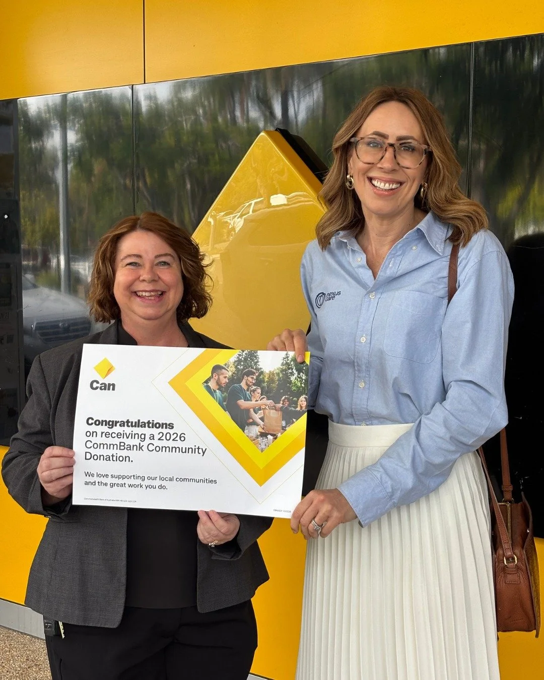 Our local Sandgate branch showing us that every workplace CAN make a difference 💪🏻

Last week, we were chosen as a recipient of the 2026 @commbank Community Donations Program. Through the CommBank Staff Foundation, employees make regular contributi