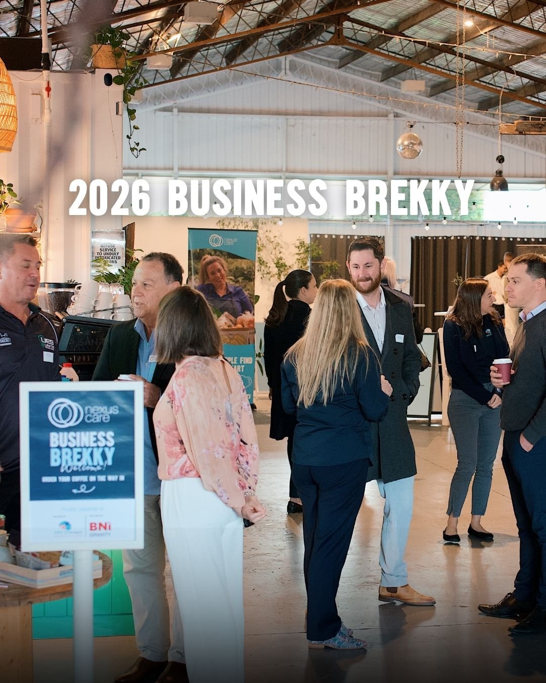 Our annual Business Brekky is back and you&rsquo;re invited ☕

If you&rsquo;re a business professional wanting to connect with like-minded people while making a meaningful difference in Brisbane, we&rsquo;d love to show you how partnering with Nexus 