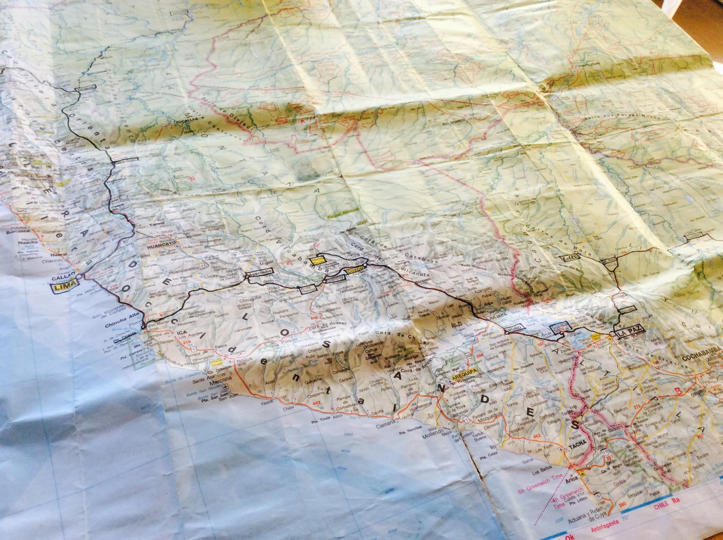 The La Paz to Lima Chronicles, through the Andes and out west to the coast - cjG.